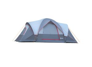 4250871299102 - Tunnelzelt für 5-6 Personen dunkelgrau hellgrau 455 x 230 x 180 cm (LxBxH) Campingzelt Multifunktionszelt Sonnenschutz Zelt