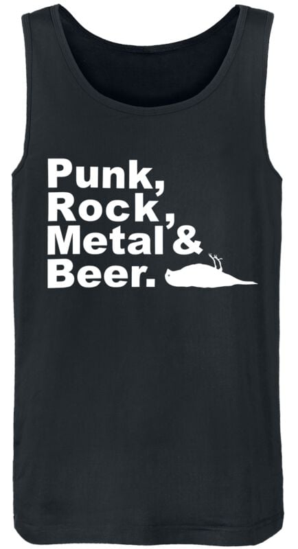 4250876118002 - PRMB Tank Top Tank-Top schwarz in S