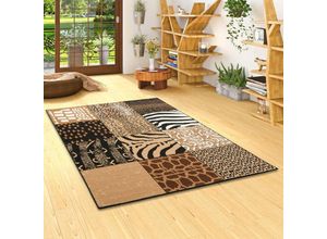 4250877321463 - - Teppich Trendline Afrika Patchwork - 80x150 cm