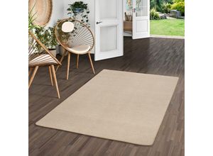 4250877361407 - - Trend Velours Teppich Joy Beige - 80x160 cm