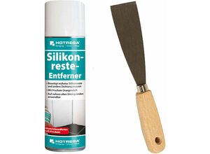 4250887722908 - Hotrega - Silikonreste Entferner 300 ml set + Spachtel 40 cm