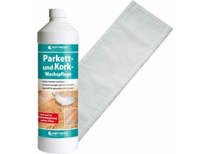 4250887723837 - Parkett und Kork Wachspflege SET + Microfasermopp 40 cm