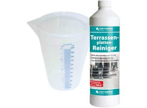 4250887723929 - Hotrega - Terrassenplatten-Reiniger 1 l Messbecher 1 l set