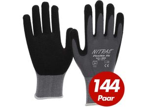 4250887737476 - Nitras - 144 Paar Flexible Fit Allroundhandschuhe 8800 - hohe Abriebfestigkeit sehr guter Grip