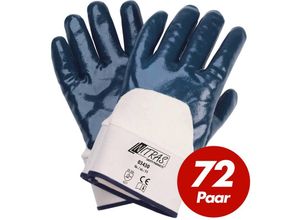 4250887740650 - Nitras - Nitrilhandschuhe 03430 3 4 Beschichtung Arbeitshandschuhe Gartenhandschuhe Handschuhe - vpe 72 Paar