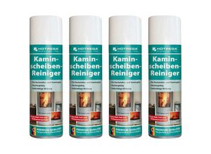 4250887750369 - Hotrega - Kaminscheiben Reiniger 300ml Set mühelos Ruß vom Kaminglas entfernen Kachelofen Scheibe reinigen - Menge4