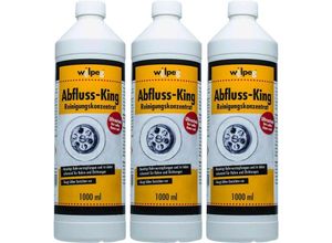 4250887750475 - Abflussreiniger Abfluss-King Konzentrat Set - Menge3 - Wilpeg