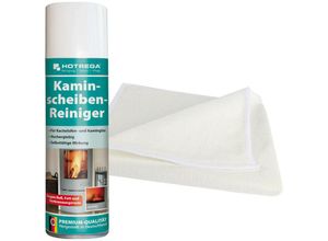 4250887751410 - Hotrega - Kaminscheiben Reiniger 300 ml inkl Microfasertuch