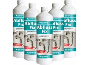 4250887751618 - Hotrega - Abfluss Fix Konzentrat 1 Liter Sets - Abflussreiniger Rohrreiniger freier Abfluss