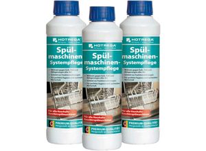 4250887752240 - Hotrega - Spülmaschinenreiniger Spülmaschinen Systempflege 250 ml - Entkalker Pflege Spülmaschinenpflege