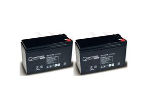 4250889614331 - Quality Batteries - Ersatzakku für apc Smart-UPS SU700RMI2U rbc 22   Markenakku mit VdS