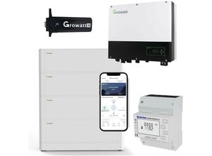 4250889675509 - Growatt - SPH3600 0% MwSt §12 iii UstG 36kW Hybrid Wechselrichter mit 102kWh Solarspeicher-Set