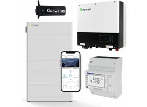 4250889675813 - Growatt SPH6000TL3-BH-UP 0% MwSt §12 III UstG 6kW Hybrid Wechselrichter mit 128kWh Solarspeicher- Set