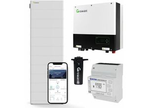 4250889675868 - Growatt - SPH6000TL3-BH-UP 0% MwSt §12 iii UstG 6kW Hybrid Wechselrichter mit 256kWh Solarspeicher- Set