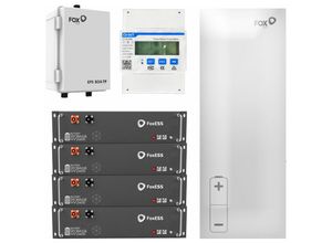 4250889688677 - AiO-H3 10kW 0% MwSt §12 iii UstG 102kWh All-in-One-Speichersystem 3-phasig inkl Notstromfunktion inklusive Smarmeter und WiFi Dongle - Fox Ess