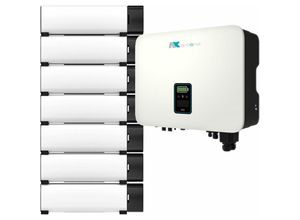 4250889689032 - a-TroniX Hybridpower 0% MwSt §12 III UstG 5kW Hybrid Wechselrichter mit 138kWh Solarspeicher-Set