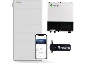 4250889691912 - Growatt SPA 6000TL3 0% MwSt §12 III UstG BH 6kW Batteriewechselrichter mit 153 kWh Solarspeicher- Set