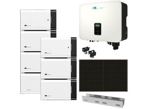 4250889697334 - 11kWp pv 0% MwSt §12 iii UstG Komplettanlage mit Solarmodulen und 138kWh Speicher - A-tronix