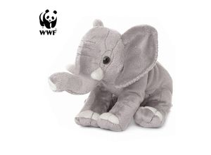 4250897403767 - - Plüschtier - Elefant (Rüssel hoch 25cm) lebensecht Kuscheltier Stofftier Elephant