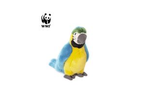 4250897403811 - - Plüschtier - Gelbbrustara Papagei (18cm) Kuscheltier Stofftier Vogel