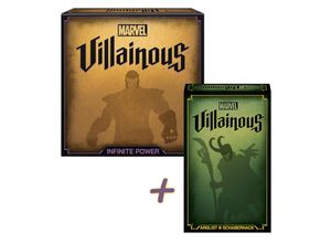 4250897425899 - Gesellschaftsspiel BUNDLE - Marvel Villainous Infinite Power + Arglist & Schabernack