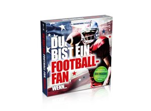 4250897426162 - Quizspiel Du bist ein Football-Fan wenn – 500 Fragen & Antworten NFL Wissen 2–8 Spieler