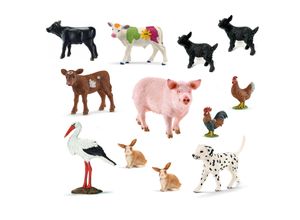 4250897426483 - - Tierfiguren - Bauernhof-Set mit 17 Tieren Sammelfiguren Spielfiguren 4250897426483 - - Tierfiguren - Bauernhof-Set mit 17 Tieren Sammelfiguren Spielfiguren