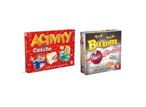 4250897428210 - Activity Casino + Tick Tack Bumm Vibrations 2er Bundle Partyspiel Set