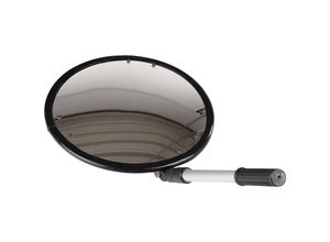 4250912305205 - Dan-MIRROR Inspektionsspiegel mit Teleskoparm rund mit Rollenfüßen Ø 350 mm mit Licht