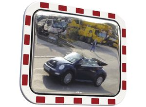 4250912306264 - Verkehrsspiegel im XXL-Format aus Acrylglas BxH 1200 x 1000 mm Beobachterabstand 27 - 35 m