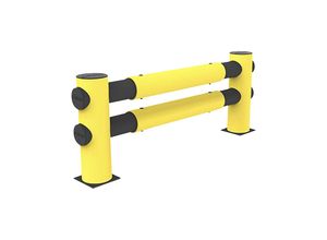 4250912314030 - d-flexx Sicherheitsgeländer Typ Hotel Anfangsset 2 Endpfosten Holmensatz