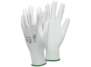 4250912484245 - 36 Paar Arbeitshandschuhe mit PU-Beschichtung Größe 11-XXL Weiß Mechanikerhandschuhe Montagehandschuhe Schutzhandschuhe Gartenhandschuhe