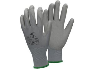 4250912484726 - 4 Paar Arbeitshandschuhe mit PU-Beschichtung Größe 11-XXL Grau atmungsaktiv rutschfest robust Mechanikerhandschuhe Montagehandschuhe