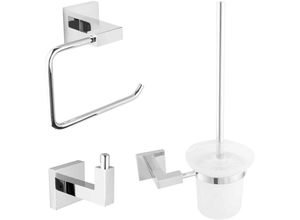 4250914802962 - Paulgurkes - Set wc Bürste Haken Wc Papierhalter