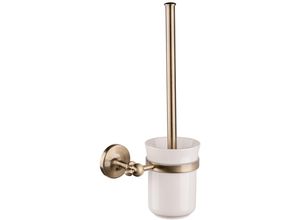 4250914817348 - Paulgurkes - WC-Bürste Nostalgie Bronze Messing Bad-Accessoires