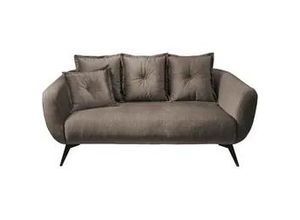 4250921807370 - 25-Sitzer-Sofa Baggio Braun Velours