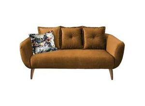 4250921807523 - 25-Sitzer-Sofa Baggio Gelb Velours