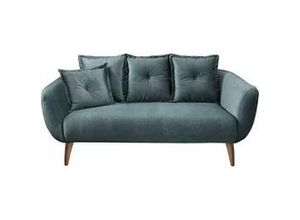 4250921807554 - 25-Sitzer-Sofa Baggio Blau Velours