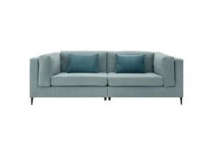 4250921815801 - 3-Sitzer-Sofa Roma Hellblau Cord