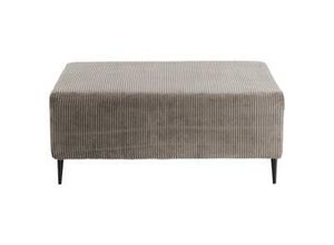 4250921825046 - Hocker Roma Graubraun Cord