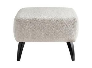 4250921831085 - Hocker Colori Weiß Bouclé