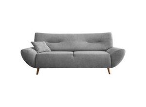 4250921831429 - 3-Sitzer-Sofa Drago Silberfarben Chenille