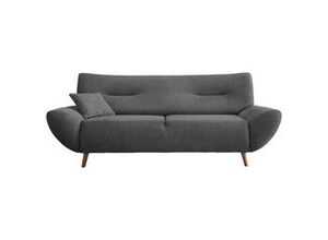 4250921831436 - 3-Sitzer-Sofa Drago Anthrazit Chenille