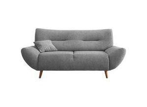 4250921831474 - 2-Sitzer-Sofa Drago Silberfarben Chenille