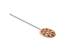 4250928641106 - Royal Catering - Pizzaschaufel Pizzaschieber Pizzaheber Pizzawender Brotschieber 80 cm Gastro - Schwarz Silbern Weiß