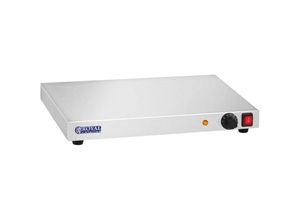 4250928647696 - Royal Catering - Warmhalteplatte 250 w Edelstahl Wärmeplatte Wärmer Speisenwärmer 35 90 °c