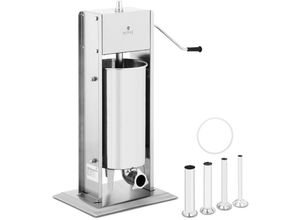 4250928685223 - Royal Catering - Wurstfüller vertikal Wurstfüllmaschine Wurstspritze Wurstpresse Edelstahl 15 l