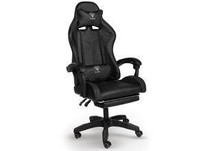 4250931565321 - Trisens - Chefsessel Stuhl Home Office Chair Racing Bürostuhl Sportsitz Büro Stuhl Schwarz