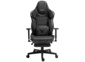 4250931569725 - Trisens - Gaming Stuhl Chair Racing Chefsessel mit Sportsitz und ergonomsichen 4D-Armlehnen Schwarz