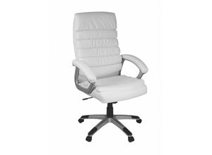 4250950206120 - Finebuy - Bürostuhl Kunstleder ergonomisch mit Kopfstütze Design Chefsessel Schreibtischstuhl mit Wippfunktion Drehstuhl hohe Rücken-Lehne x-xl 120